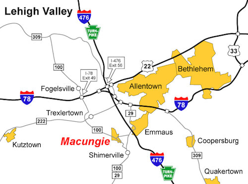 Allentown & Lehigh Valley Service Area
